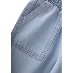 بنطلون جينز للأطفال 2-8 سنوات - أزرق ثلجي Kids' Denim Jeans 2-8 Years - Ice Blue