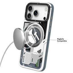 كفر آيفون 18 برو ماكس من يونغ كِت بتصميم سايبربانك مع ماك سيف وحامل دوّار iPhone 18 Pro Max YOUNGKIT Cyberpunk MagSafe 360° Rotating Kickstand Case
