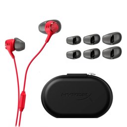 سماعة أذن قيمنق سلكية هايبر إكس كلاود إيربودز 3 لون أحمر HyperX Cloud Earbuds III Wired Gaming Earbuds Red