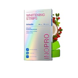اينوبرو شرائط تبييض تساعد على إزالة البقع INOPRO Whitening Strips Arbutin Effective Brightening Formula 28 Strips