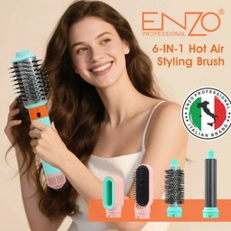 مجموعة تصفيف الشعر الكاملة 6 في 1 6-IN-1 Hot Air Styling Brush