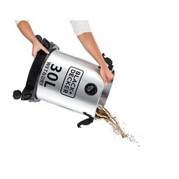 مكنسة كهربائية من بلاك+ديكر WV1610-B5 حجم 30لتر للكنس الجاف والرطب قوة 1610واط Black&Decker WV1610-B5 30L WET AND DRY VACUUM CLEANER 1610W