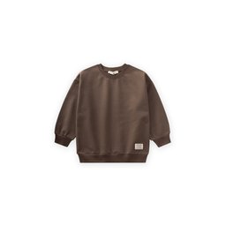 سويتشيرت أطفال قطني دافئ - بني (2-12 سنة) Kids' Warm Cotton Sweatshirt - Brown (2-12 Years)
