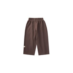 بنطال رياضي للأولاد مبطن بالصوف، قطن، 3-10 سنوات، بني Boys' Fleece-Lined Cotton Sweatpants, 3-10 Years, Brown