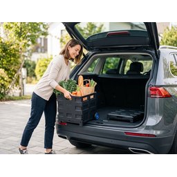 عربة تسوق محمولة عالية المتانة قابل للطي بالكامل moving shopping cart