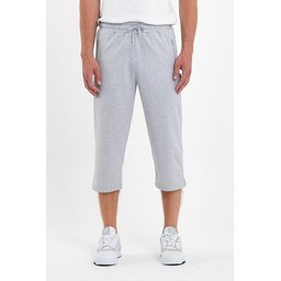 شورت برمودا رجالي طويل بـ 4 جيوب وسحاب وخصر مطاطي Men's Bermuda Long Shorts with 4 Zipper Pockets and Elastic Waist