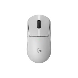 ماوس ألعاب لاسلكي لوجيتك G PRO X SUPERLIGHT 2 LIGHTSPEED باللون الأبيض Logitech G PRO X SUPERLIGHT 2 LIGHTSPEED Wireless Gaming Mouse White