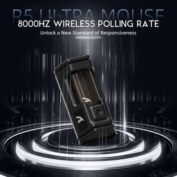 ماوس ألعاب لاسلكي أتاك شارك R5 ألترا من ألياف الكربون ATTACK SHARK R5 Ultra Carbon Fiber Wireless 8K Gaming Mouse