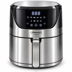 قلاية هوائية باور ماكس 3 سعة 7 لتر بقدرة 1800 واط – تحكم رقمي PowerMaxx3 Digital Air Fryer 7L – 1800W – Stainless Steel