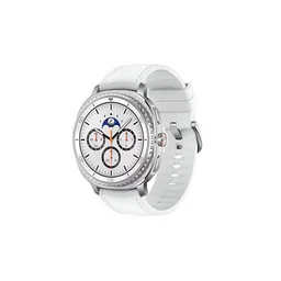 ساعة جالكسي 8 كلاسيك مقاس 46 ملم - أبيض Galaxy Watch 8 Classic 46mm - White