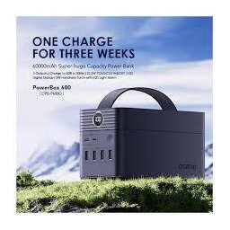 طقم باور بانك أورايمو 60 ألف مللي أمبير/ساعة 222 واط/ساعة أسود Oraimo Power Bank kit 60K mAh 222 Wh Black