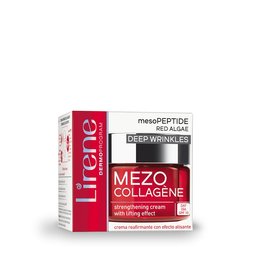 ليرين كريم نهاري حماية 10spf ليرين ميزو كولاجين لشدّ البشرة وتقليل مظهر التجاعيد العميق Lirene Mezo Collagen Day cream spf10