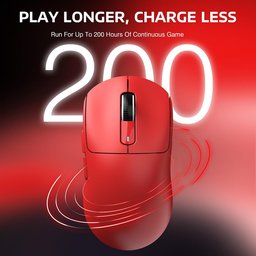 ماوس ألعاب أتاك شارك X3 فائق الخفة، لاسلكي ثلاثي الاتصال وقابل للشحن ATTACK SHARK X3 Ultra-Lightweight Tri-Mode Wireless Gaming Mouse