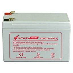 بطارية فيكتوري باور قابلة للشحن 12 فولت 9 أمبير-ساعة SLA12-9 Victory Power 12V 9Ah Rechargeable Battery (SLA12-9)