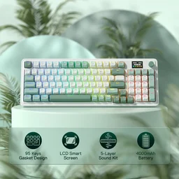 كيبورد ريد دراغون غالاتين برو K719 Redragon Galatin Pro K719 RGB Wireless Mechanical Keyboard