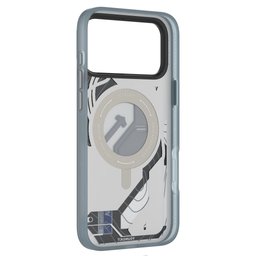 كفر آيفون 18 برو ماكس من يونغ كِت بتصميم سايبربانك مع ماك سيف وحامل دوّار iPhone 18 Pro Max YOUNGKIT Cyberpunk MagSafe 360° Rotating Kickstand Case