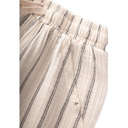 بنطلون شالوار موسلين للأطفال 1-6 سنوات - بخطين Muslin Harem Pants for Kids 1-6 Years - Double Striped