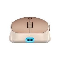ماوس موماكس مع ميزة الذكاء الاصطناعي (صحراوي) Momax 1-Folio A.I. Mouse (Desert Titanium)