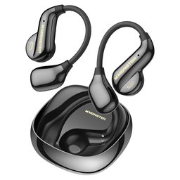 مونستر - سماعة بلوتوث لاسلكية Open Ear AC390 - اسود Monster Open Ear AC390 Wireless Headphones Black