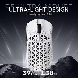 ماوس ألعاب لاسلكي أتاك شارك R5 ألترا من ألياف الكربون ATTACK SHARK R5 Ultra Carbon Fiber Wireless 8K Gaming Mouse