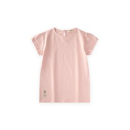 توب تونيك بناتي قطن 100% - وردي فاتح (4-12 سنة) Girls' Tunic Top 100% Cotton - Powder Pink (4-12 Years)