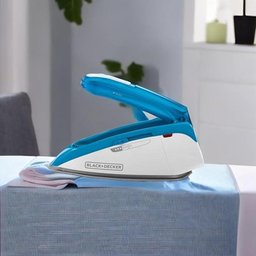 مكواة سفر من بلاك+ديكر TI250-B5 بقدرة 1085 واط مع خاصية الجهد المزدوج (Dual Voltage) Black+Decker TI250-B5 Dual Voltage Travel Steam Iron