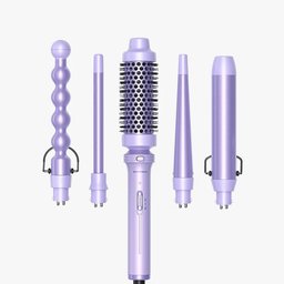 طقم فير وتجعيد الشعر ويفي توك الاحترافي 5 في 1 Wavytalk Heatwave Pro 5-in-1 Curling Wand Set