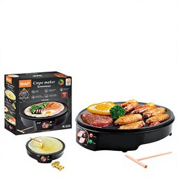 جهاز كريب وبان كيك راف R.528 RAF R.528 Crepe & Pancake Maker