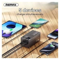 باور بانك ريماكس RPP-161 بسعة 50000 مللي أمبير وشحن سريع بقدرة 27 واط Remax RPP-161 50000mAh 27W Power Bank