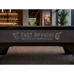 طاولة بلياردو أمريكي زكي الكريستال مقاس 9 قدم من زكي بلياردو Zeki Crystal 9-Foot American Pool Table