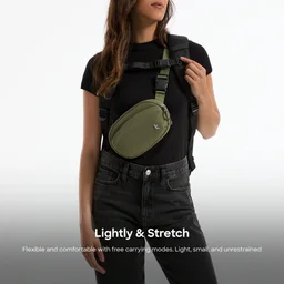 تومتوك - حقيبة خصر SlingBean-T32 سعة 1.5 لتر - اخضر Tomtoc SlingBean-T32 Belt Bag 1.5L Green