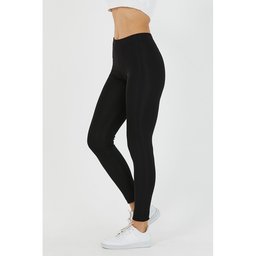 ليجنز نسائي بخصر عالٍ باللون الأسود من ميتاليك Mmetalic Women's Black High Waist Leggings