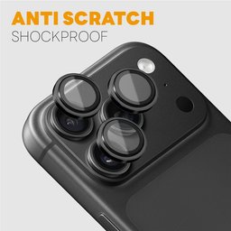 حماية عدسات كاميرا آيفون 18 برو / 18 برو ماكس iPhone 18 Pro / 18 Pro Max Camera Lens Ring Protector