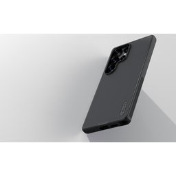 حافظة نيلكن Super Frosted Shield لـهاتف كالاكسي اس25 ألترا - اسود Nillkin Super Frosted Shield Pro for Samsung Galaxy S25 Ultra - Black