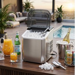 صانعة مكعبات ثلج Ice cube maker