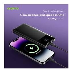 بنك طاقة Oraimo Toast بسعة 22.5 بايت وسعة 10000 مللي أمبير/ساعة وقوة 22.5 واط Oraimo Toast 22.5 Byte 10000mAh 22.5W Power Bank