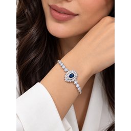 سوار نسائي من الفضة الايطاليه Women's Italian Sterling Silver Bracelet