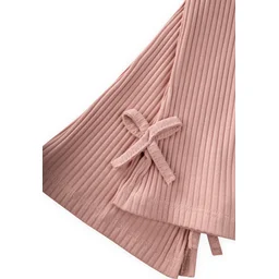 ليقنز أطفال بقصة أرجل واسعة - وردي بودرة (2-8 سنوات) Kids' Flared Leggings - Powder Pink (2-8 Years)