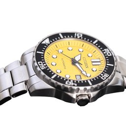 ساعة يدوية سيتيزن  ستانلس ستيل فضي Citizen watch