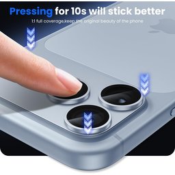 حماية عدسات كاميرا آيفون 18 برو ماكس iPhone 18 Pro Max Metal Camera Lens Protector