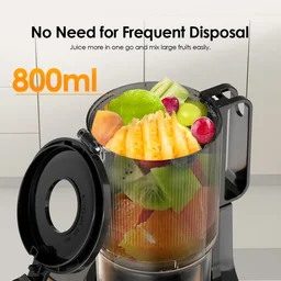 عصارة بطيئة من أورايمو، المملكة المتحدة، OMJ-501A، رمادي غرافيتي DSAFR Oraimo Slow Juicer UK OMJ-501A Graphite Grey DSAFR