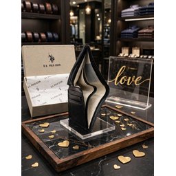 محفظة رجالية جلد طبيعي wallet Men's genuine leather