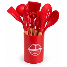 طقم أدوات طبخ من السيليكون Silicone Cooking Utensil Set