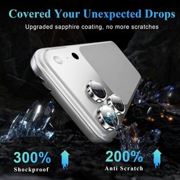 حماية عدسات كاميرا آيفون 18 برو / 18 برو ماكس iPhone 18 Pro / 18 Pro Max Camera Lens Ring Protector
