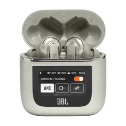 جي بي ال سماعات أذن Tour Pro 2 اللاسلكية الحقيقية بخاصية إلغاء الضوضاء بلون الشمبانيا JBL Tour Pro 2 True wireless Noise Cancelling Earbuds Champagne
