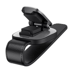 ماسك نظارات وكروت للسيارة بيسوس بلاتينوم يركب على الحاجب الشمسي Baseus Platinum Vehicle Eyewear & Card Clip Holder for Sun Visor