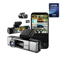 كاميرا مراقبة المركبات BOTS G980 متعدد القنوات – 4 قنوات، سعة 128 جيجابايت BOTS G980 - MULTI - 4CH 128GB