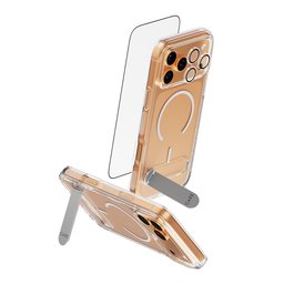 حزمة حماية 3-في-1 مزودة بقاعدة تثبيت للايفون 17 برو ماكس PanzerGlass® | CARE by PanzerGlass® 3-in-1 Feature Kick Bundle iPhone 17 Pro Max