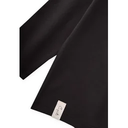 تيشيرت أسود أساسي للأطفال 8-12 سنة - Mevsimlik Mevsimlik Basic T-Shirt for Kids 8-12 Years - Black