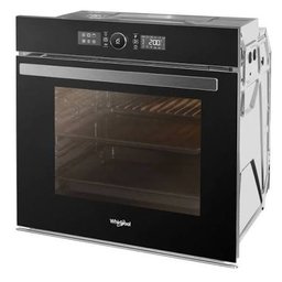 فرن وايربوول بلت ان قياس 60 × 60 كهربائي  أسود Whirlpool Built-in Oven